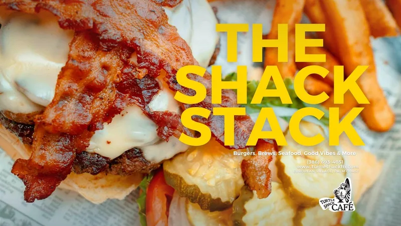 Turtle Shack Caf&eacute; ad creative