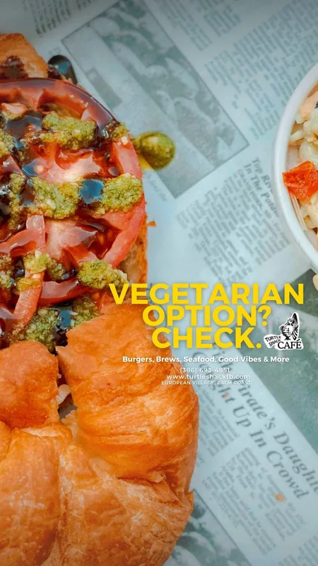 Turtle Shack Caf&eacute; story ad
